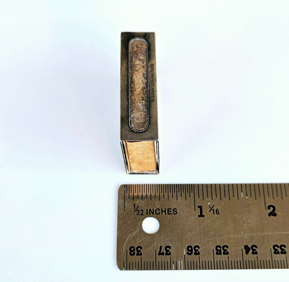 Antique Gorham 925 Sterling Silver Match Holder