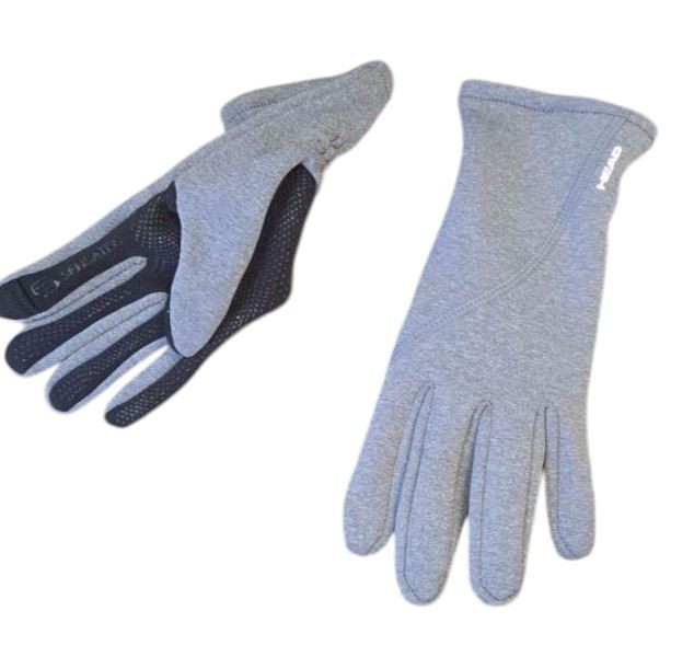 Head Women's Sensatec Touchscreen Running Gloves Light Gray