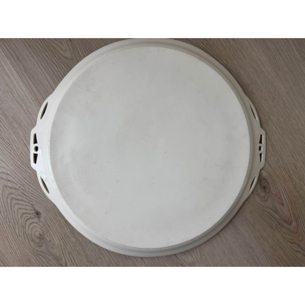China 15.5” Cake Plate / Serving Platter with Handles