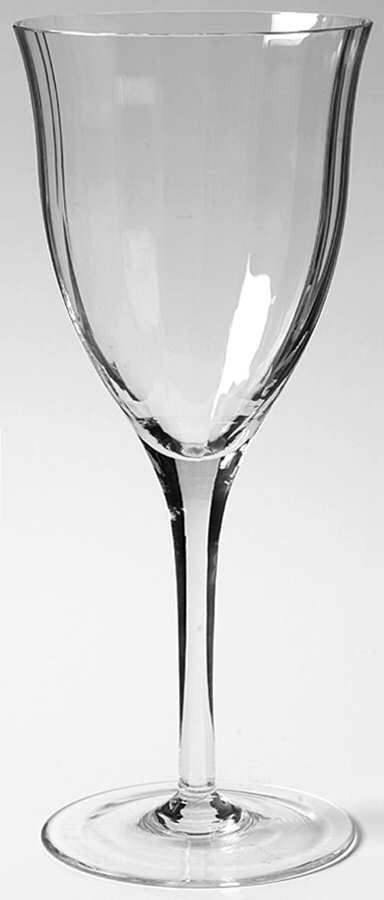 Gorham Crystal Laurin Plain  Water Goblet 167534