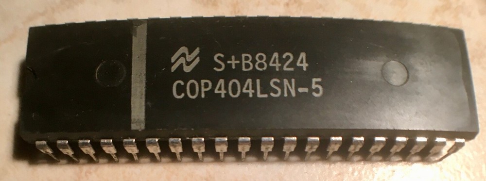 National COP404LSN-5 COP404 ROMless N-Channel Microcontroller