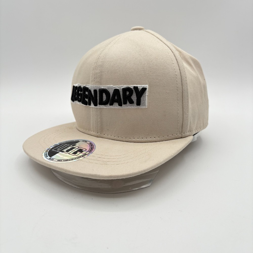 LIL'OG 'Legendary' Cream Colored Snapback Cap
