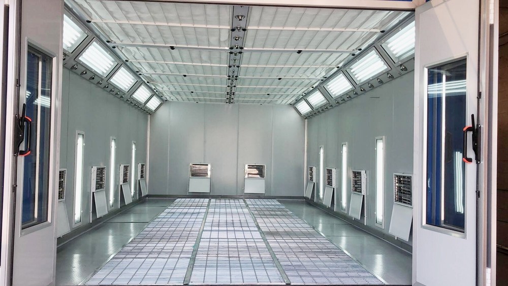 Full Down draft Pressurized NEW Paint Booth
