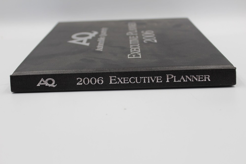 Automobile Quarterly Executive Planner 2006 Hardcover