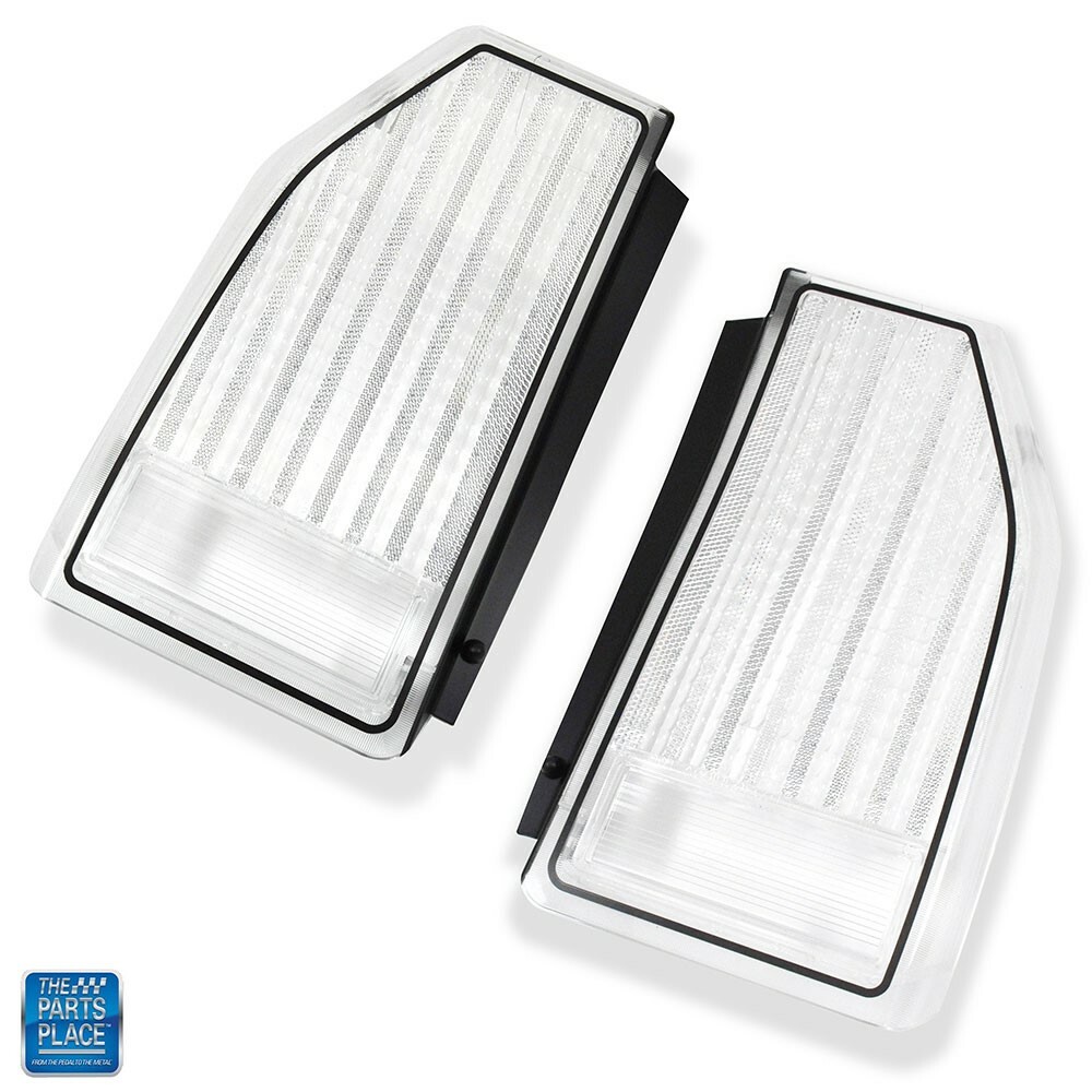 1987-1988 Monte Carlo Tail Lamp Tail Light Lens Clear Custom Pair