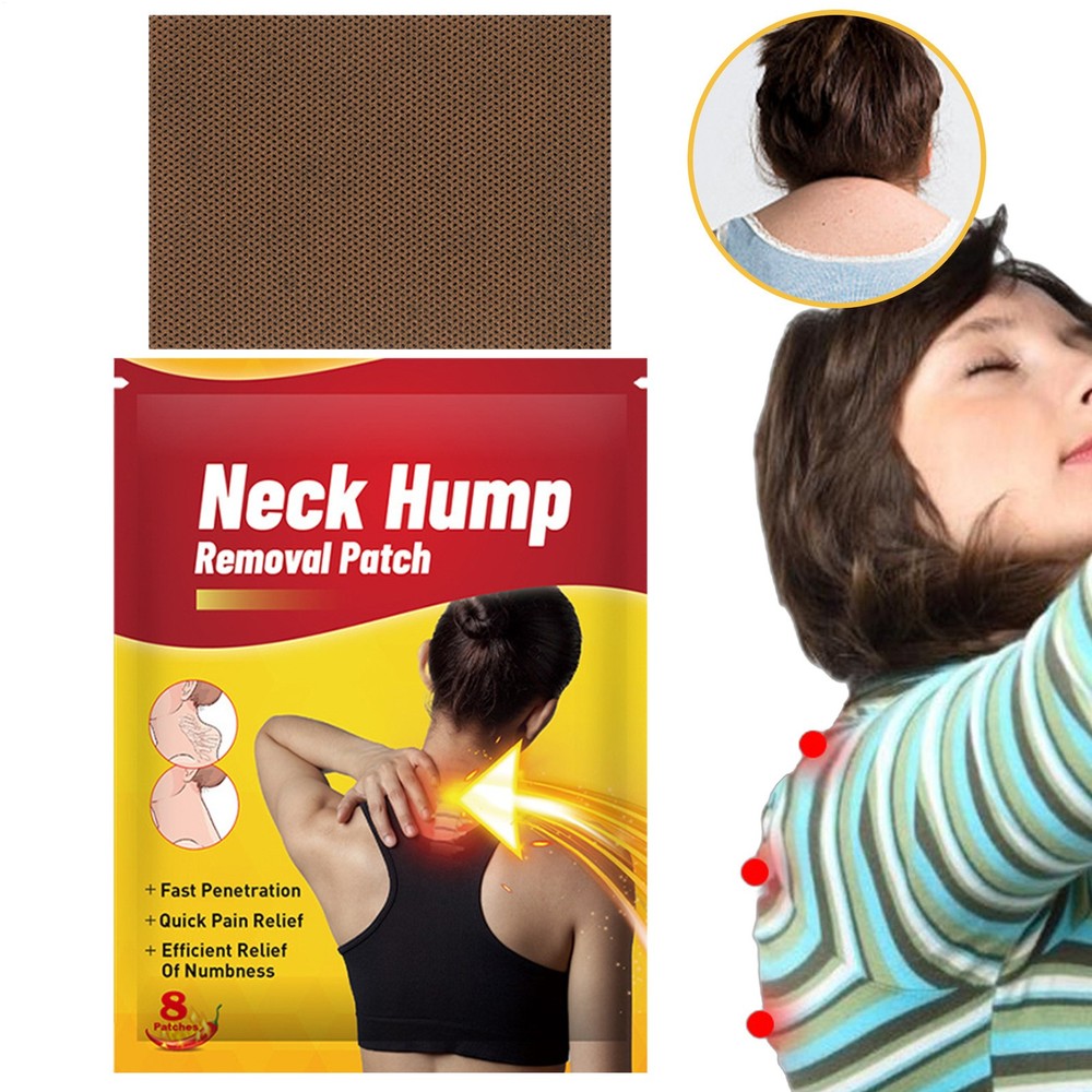 Neck Hump Patch Extra Strength Relief Patch Fast Acting & Breathable For Lovers