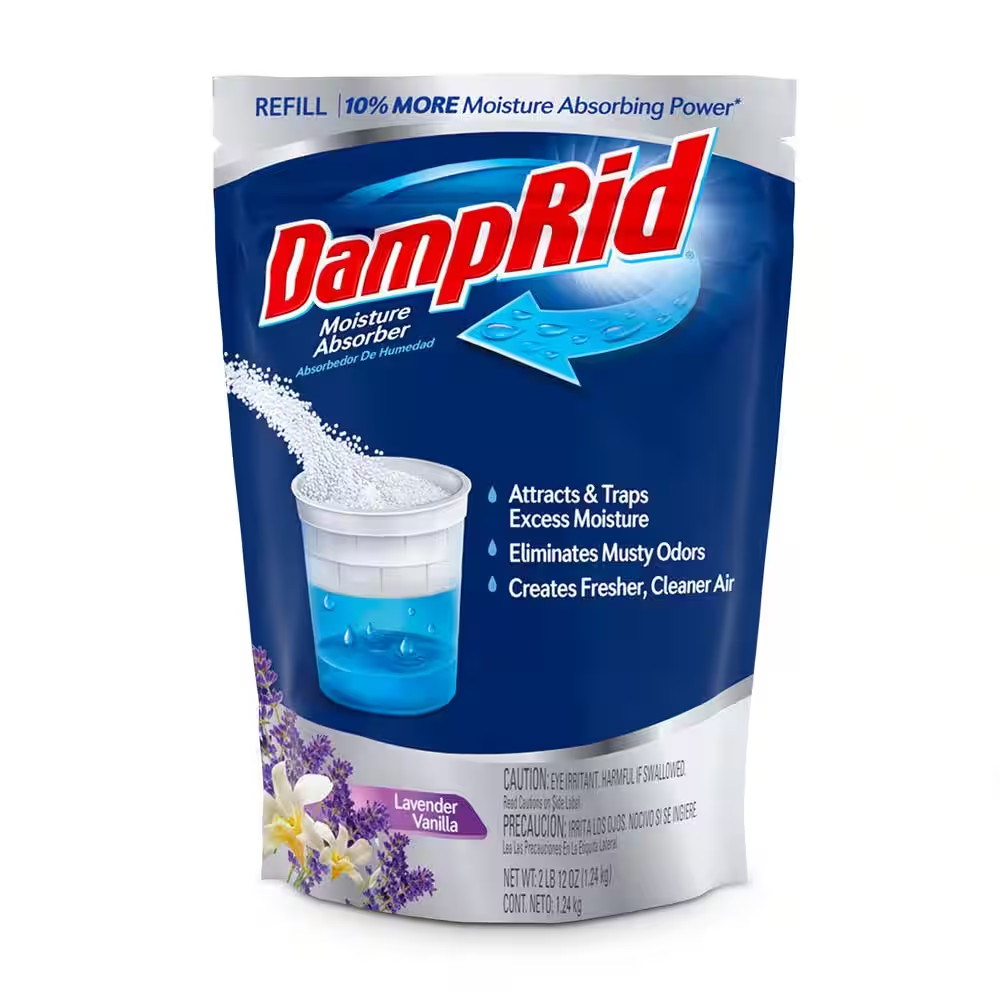 DampRid 44 Oz. Lavender Vanilla Moisture Absorber Refill