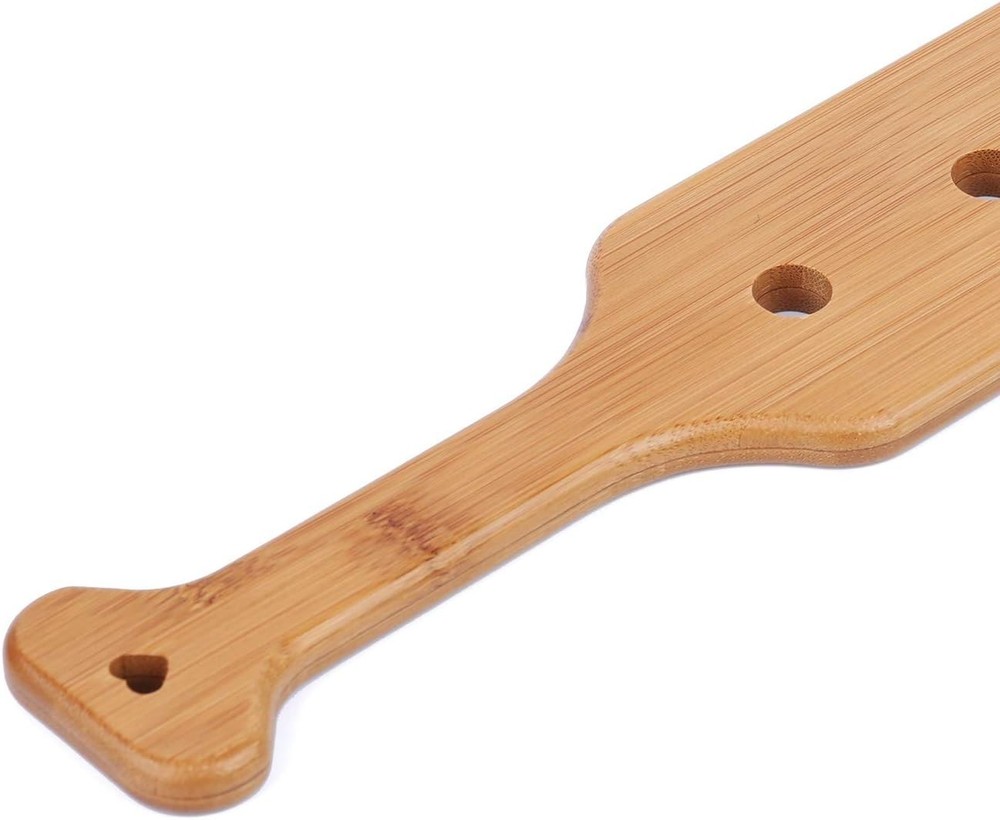Hand-Sanded Bamboo Paddle 14x2.76 Inch - Durable, Comfortable & Unique Gift
