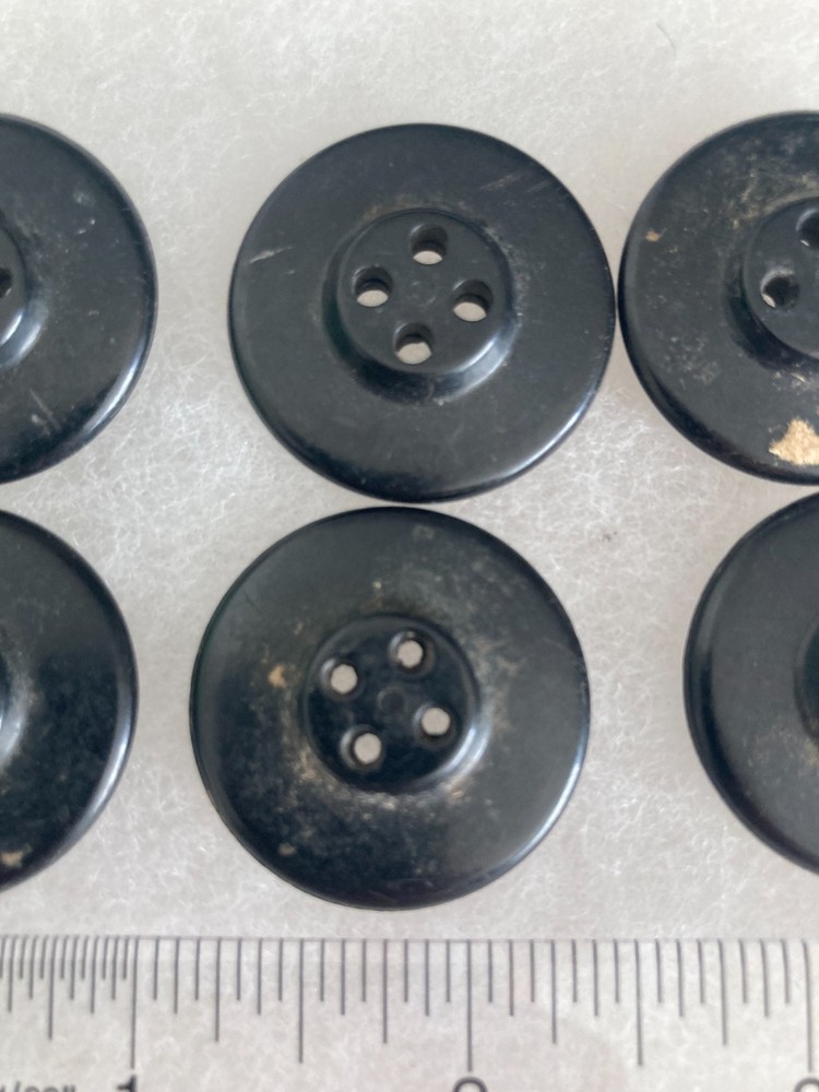 Authentic WWII US Navy USN Peacoat Buttons 4F