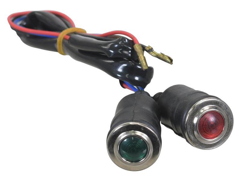 Dashboard Panel Lights Red & Green for Ford New Holland DEXTA SUPER DEXTA