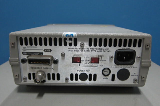 HP/Agilent 437B High Performance Single Channel Average Power Meter