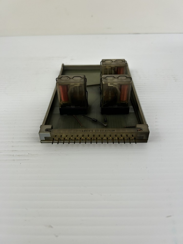 Barmag Electronic Circuit Board E70/00 With 3 Relays