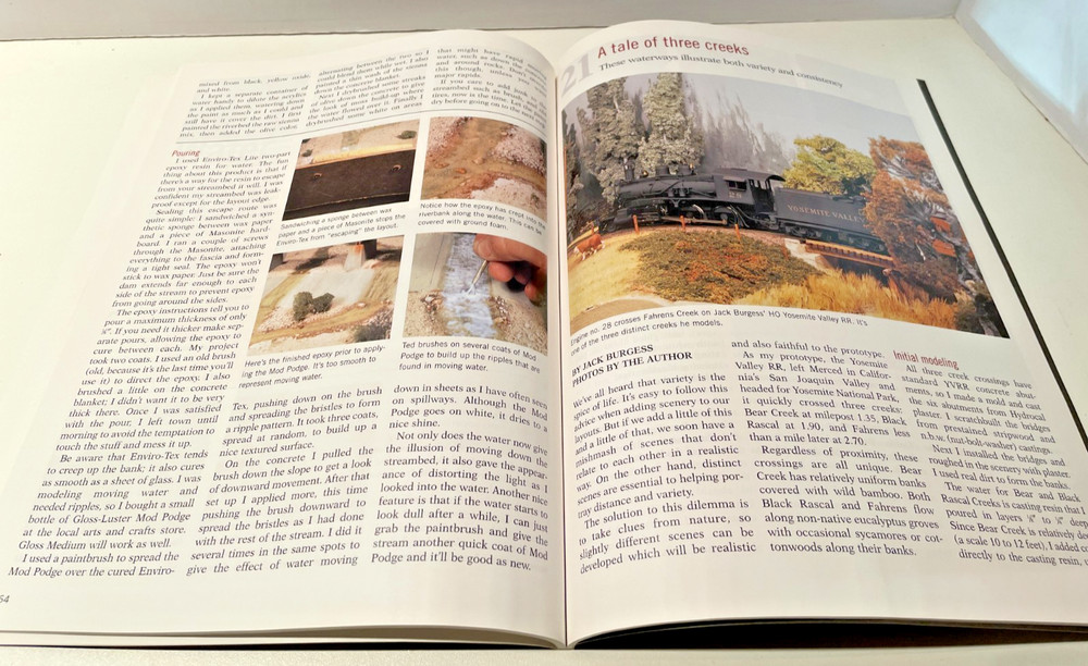 The New Scenery Tips & Techniques Model Railroading Book