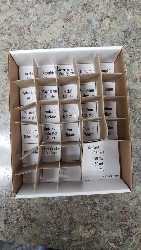 Advanced Chemistry kit 2013