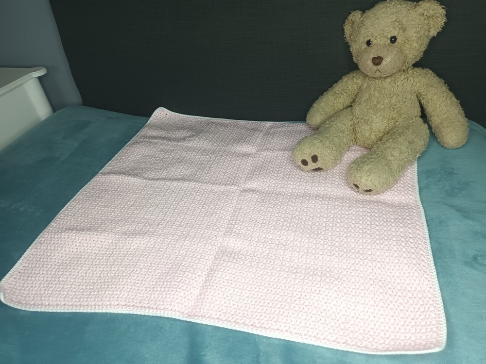 hand made crochet baby blankets Pink