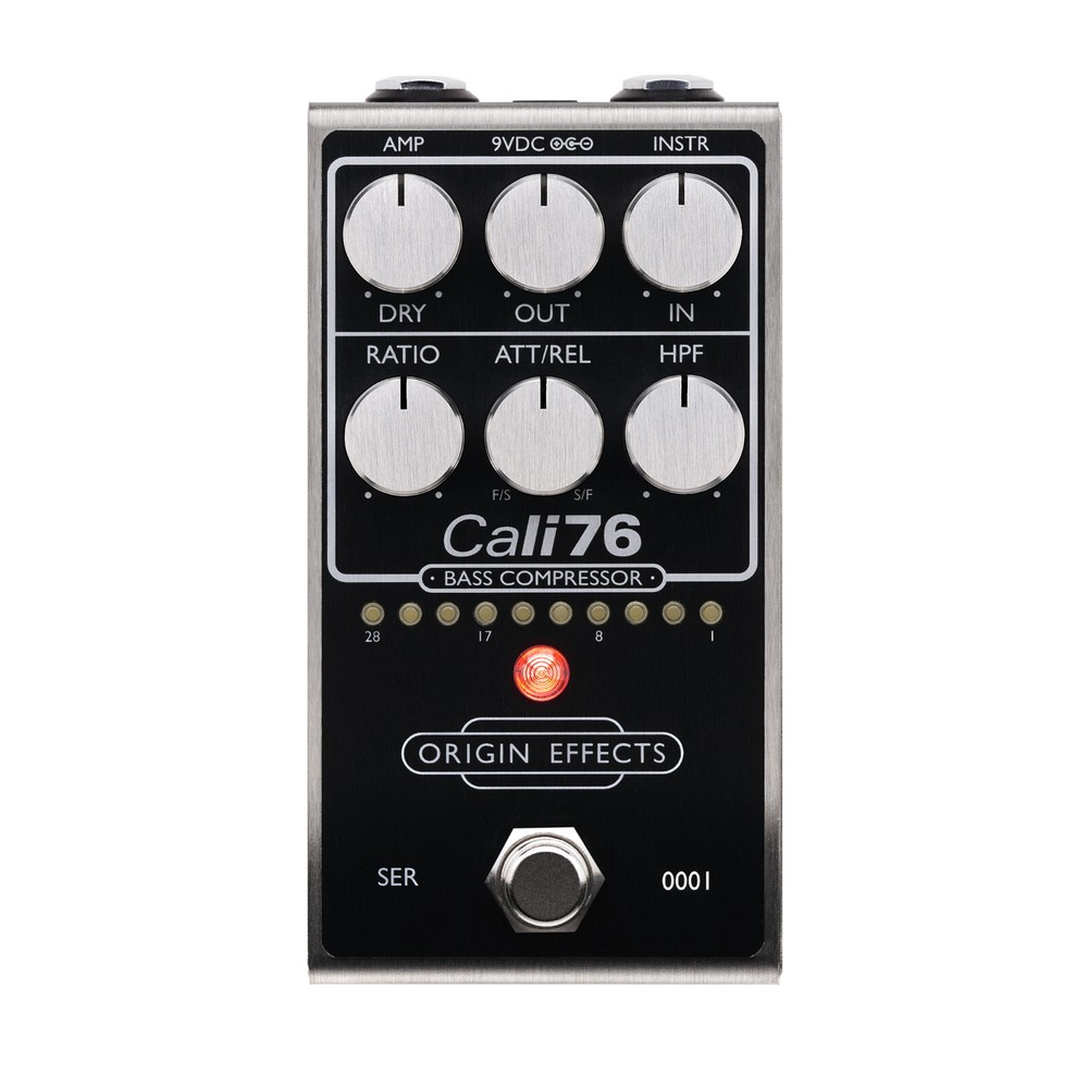 Origin Effects Cali76 Bass Compressor Pedal (Black)
