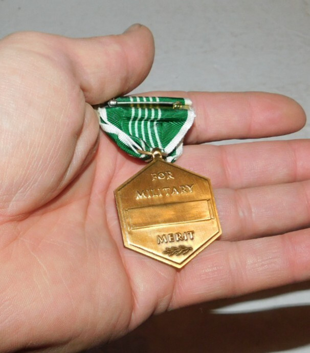 NICE "FOR MILITARY MERIT" AWARD PIN