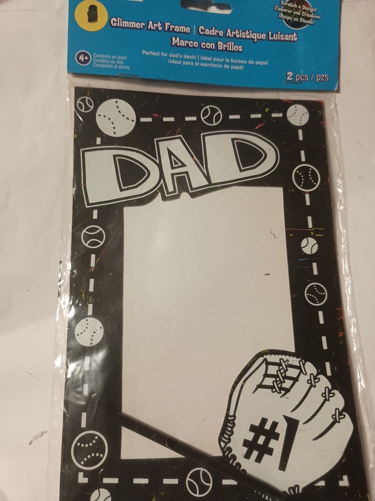 Creatology Glimmer Art Frame "Dad": M7