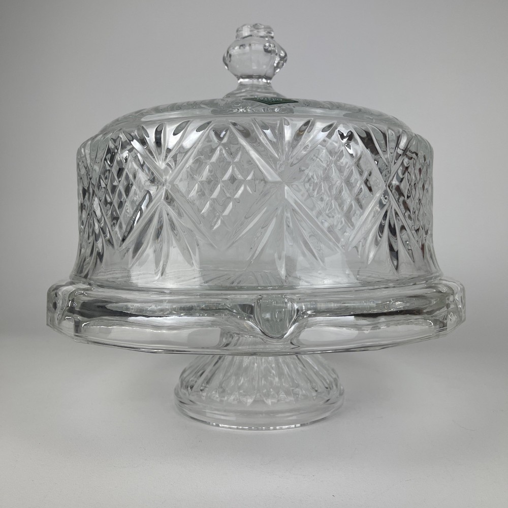 Crystal Cake and Cheese Party Stand/Dome
