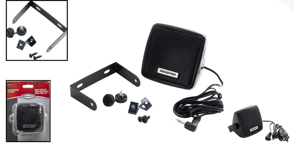 Versatile 2-3/4" CB Speaker with Touch Control and Swivel Bracket Design
