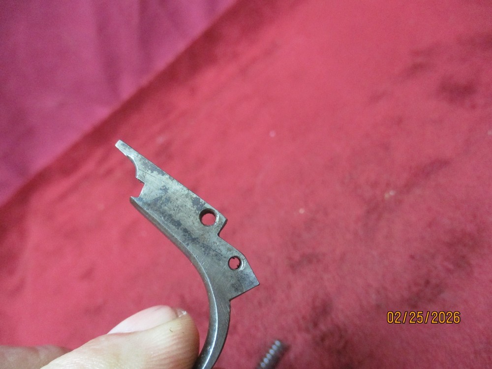 Remington Model 24, 22LR, 1930,, PART: Trigger Assembly