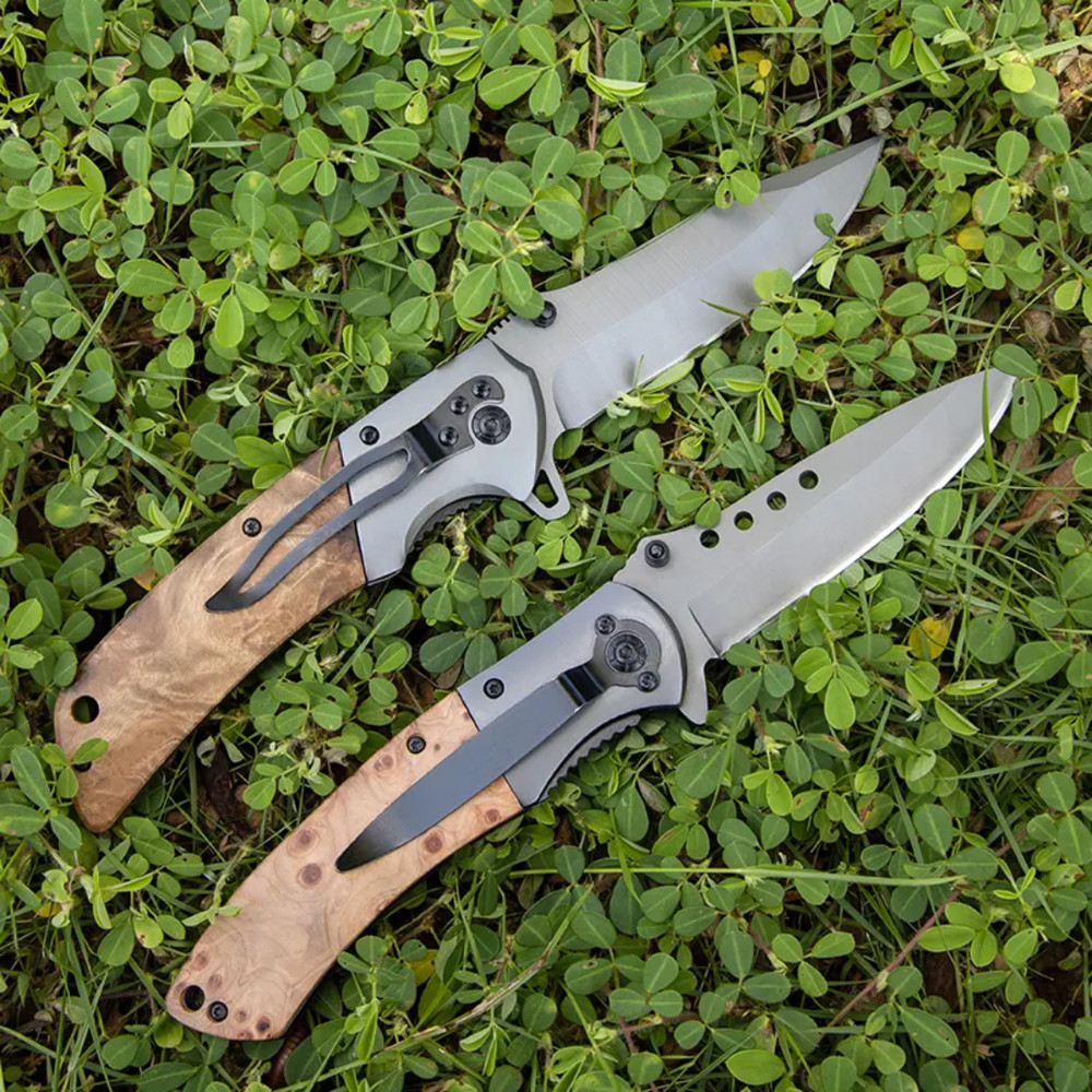 PrepPro Timberline Folding Knife – Rugged Elegance & Precision Performance