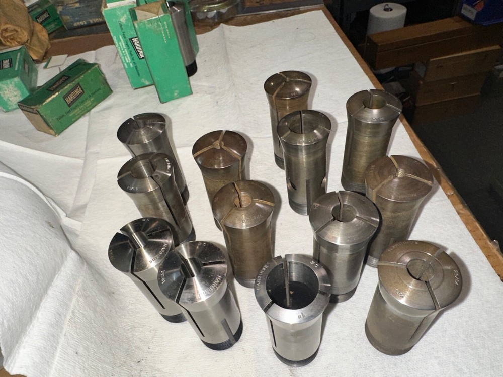 Hardinge 5C Collets Quantity 13 11/64" - 1"