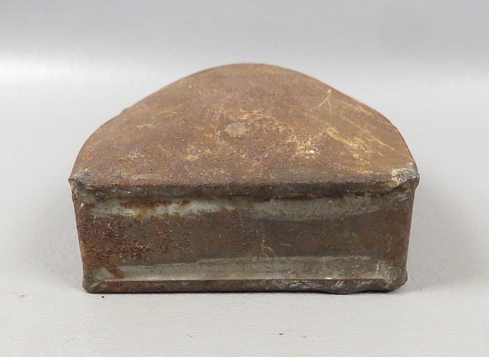 Vintage UNUSUAL GUN POWDER CAN Muzzleloader Rifle ANTIQUE Muzzleloading Part