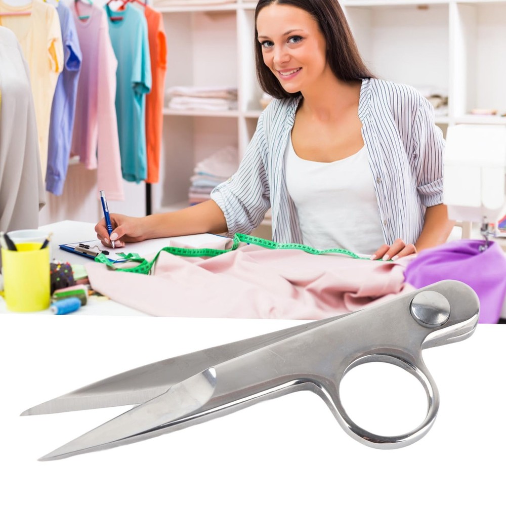Sewing Scissors Stainless Steel Thread Snips Trimming Nipper with Protective ...
