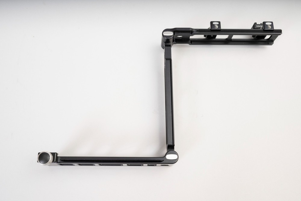 Really Right Stuff RRS WPF-1 A Wedding Pro Folding Flash Bracket and accessories