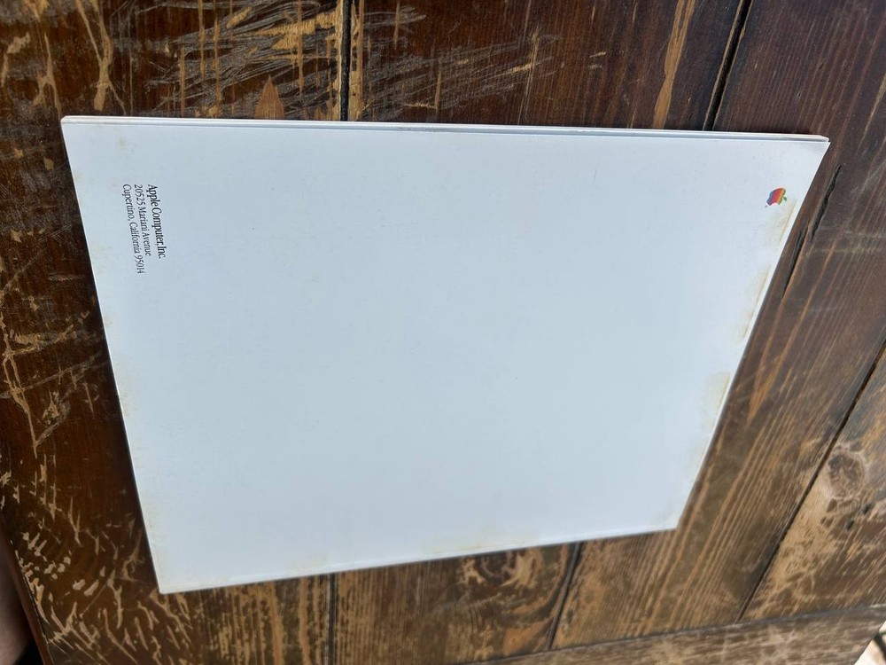 Vintage Apple Computer Annual Report 1984 Original Book