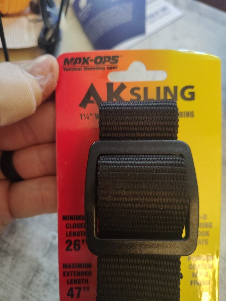 MAX-OPS AKStyle TACTICAL SLING TWO POINT BLACK