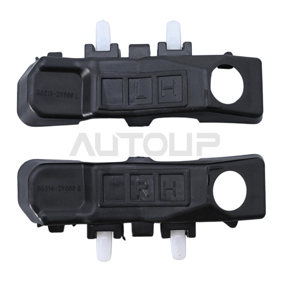 2Pcs Bumper Bracket Set For 2012-2017 Hyundai Veloster Front Left & Right Side