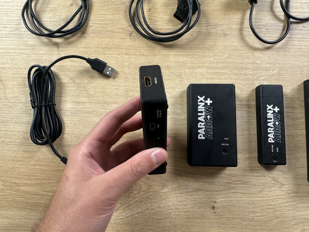 Paralinx Arrow Plus kit 2:1 (2 receivers, 1 transmitter) + Paralinx Crossbow