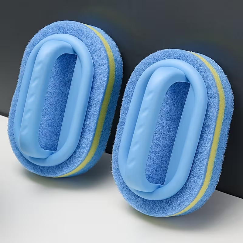 2× Magic Sponge Easy Cleaning Ceramic Tile Kitchen & Bathroom Surface Glass US