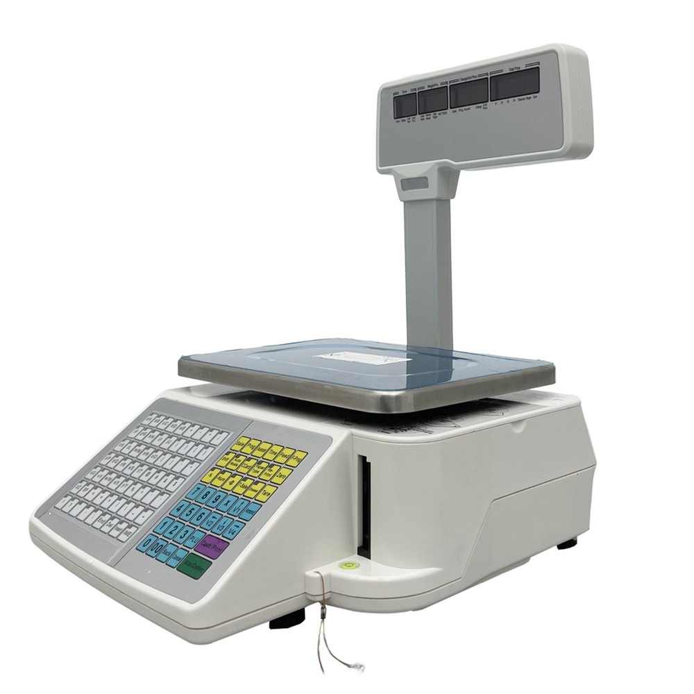 Digital Price Computing Scale Thermal Printer 15kg Capacity Electronic Scale