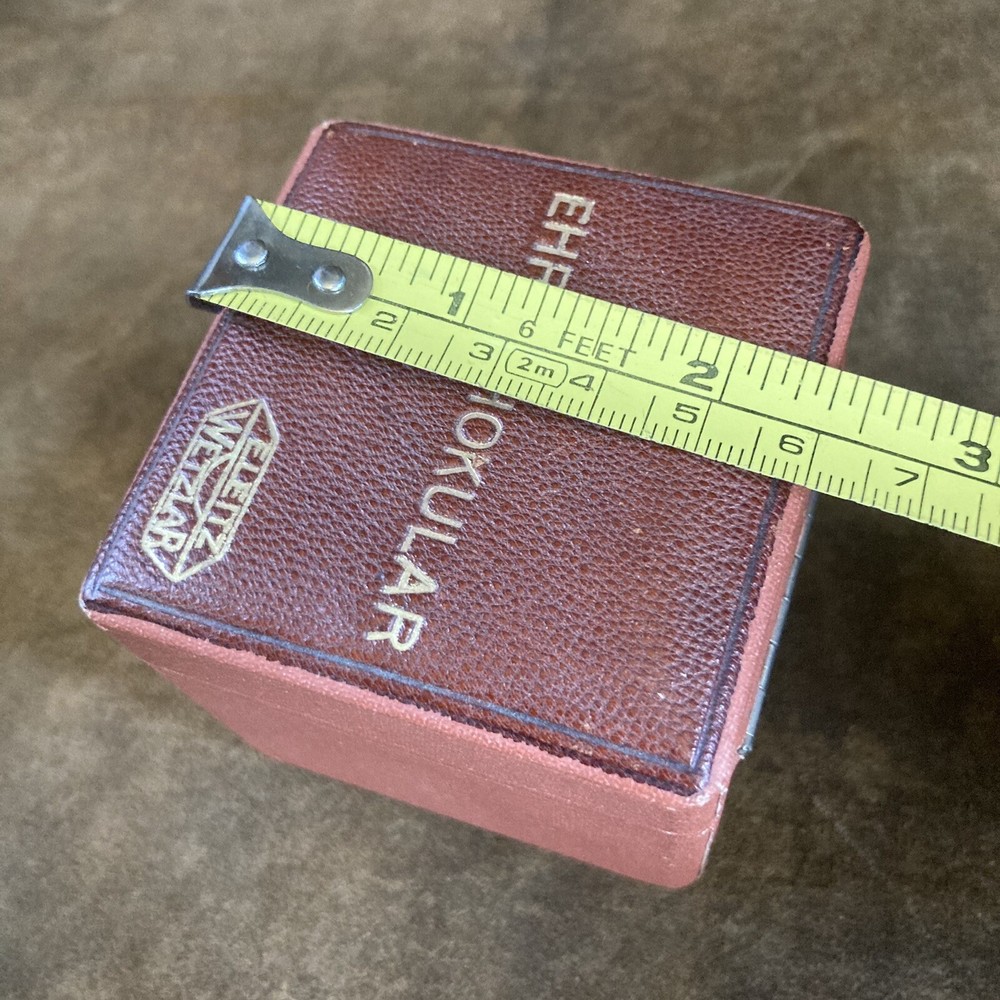 Vintage E. Leitz Wetzlar Original Empty Box for Microscope Lens (Box Only)