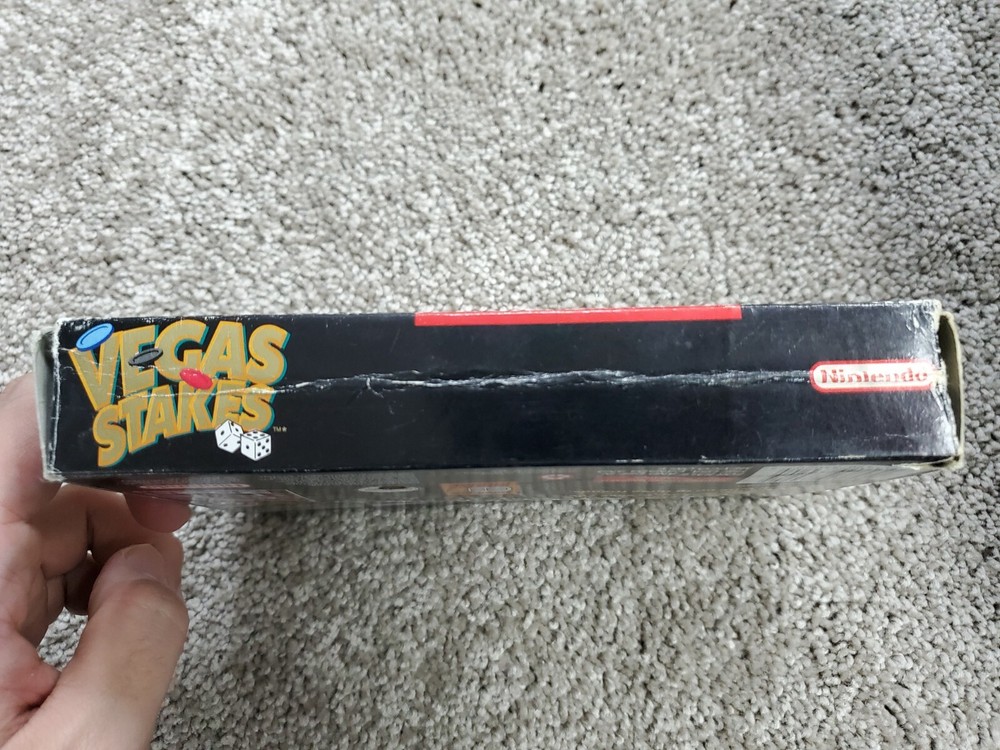 Vintage Vegas Stakes SNES Box only