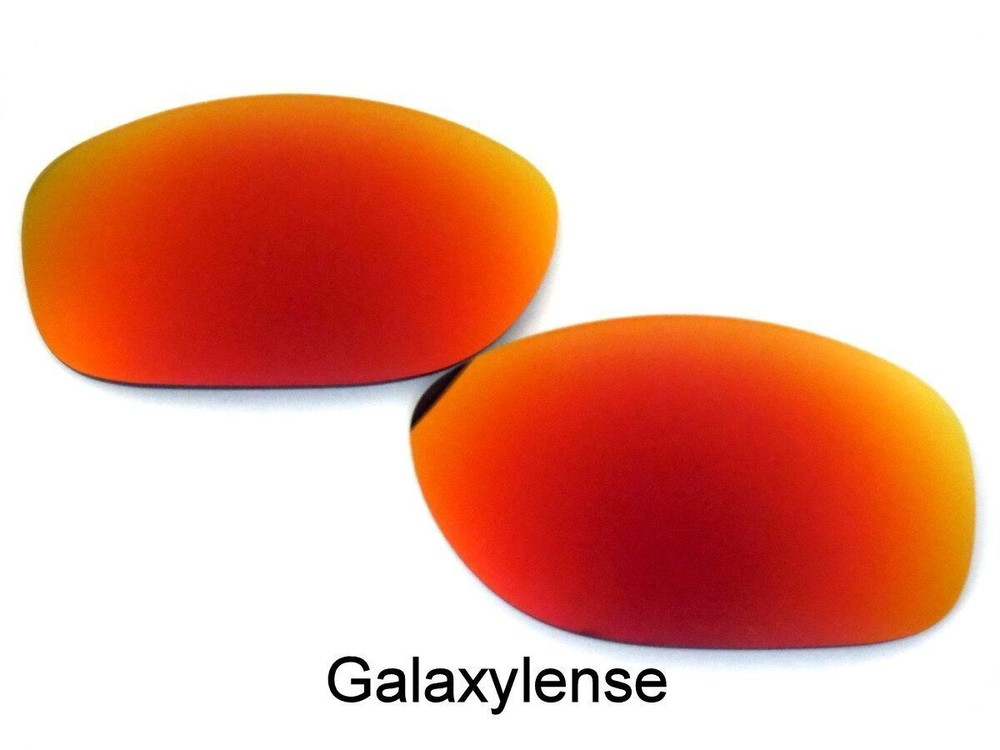 Galaxy Replacement Lenses For Oakley Pit Bull Sunglasses Fire Red Polarized