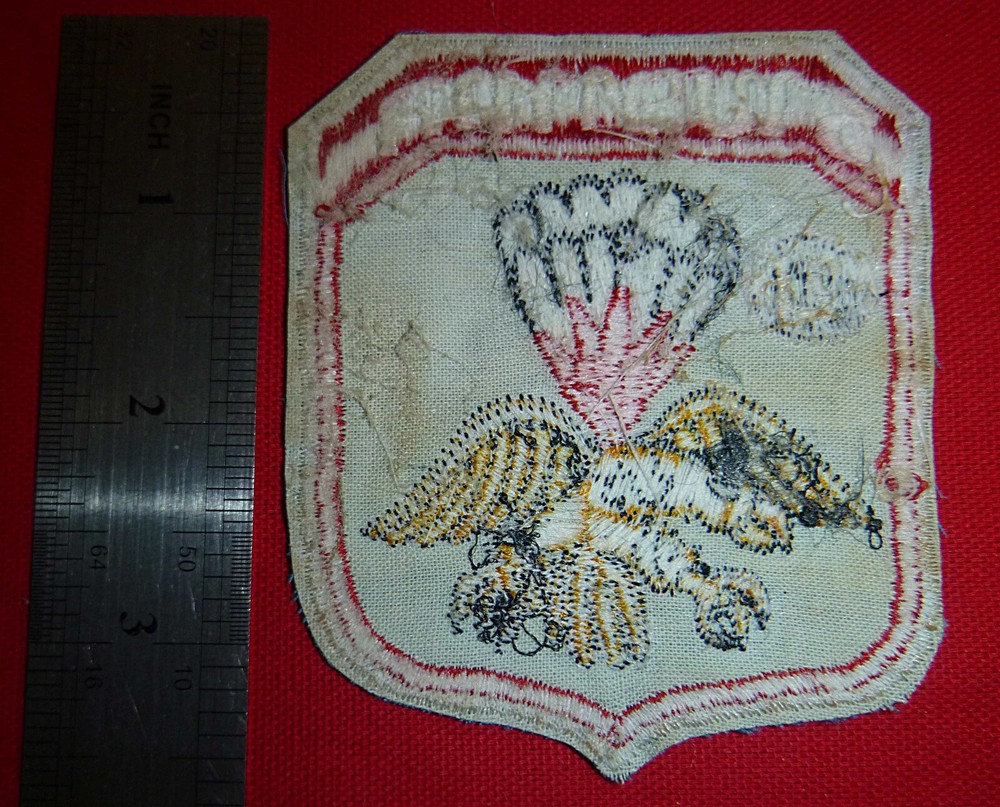 Anti Khmer Rouge - Original Patch - 21st Shock Commandos - Vietnam War - M.642