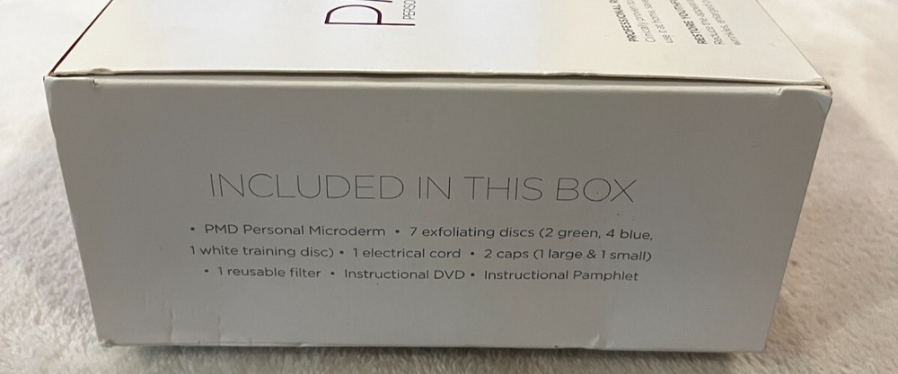 PMD Personal Microderm Classic Microdermabrasion In Box w/ dvd
