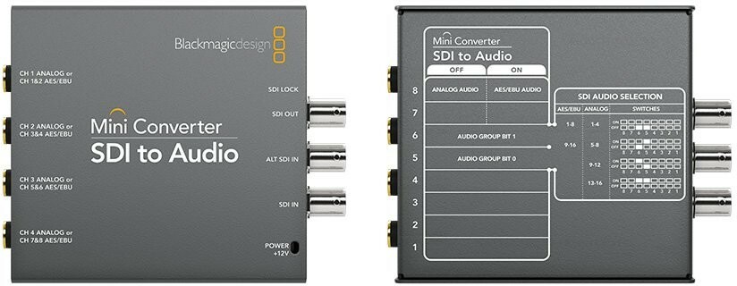 Blackmagic Design Mini Converter SDI to Audio