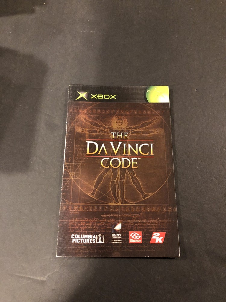 da vinci code xbox Manual Only