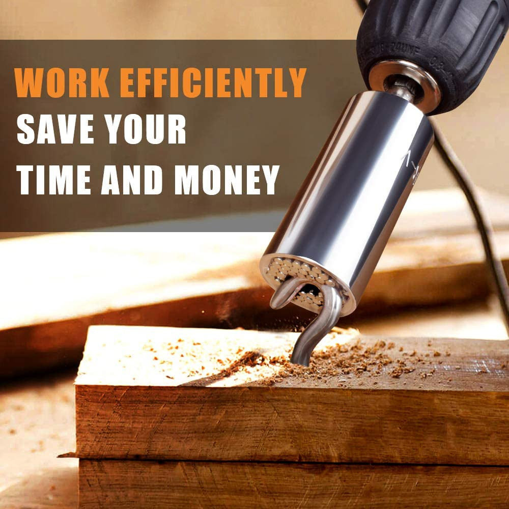 Universal Socket Tool Set with Power Drill Adapter - Perfect Valentine's Gift