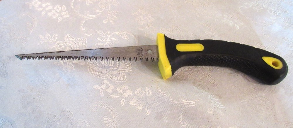 6 1/4" Rubber Handle Key-Hole Pruning Saw