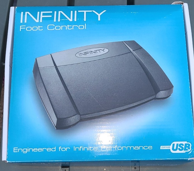 (NEW) Infinity IN-USB-2 Transcription USB Computer Digital Foot Control