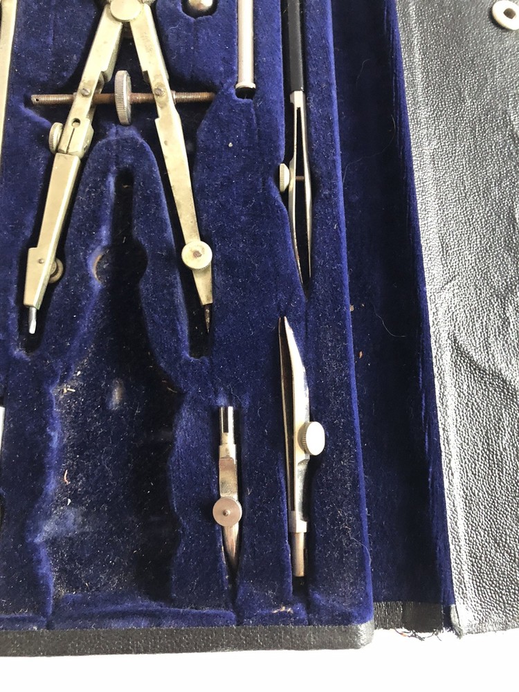 K&E Drafting Set DORIC Jupiter 9406 B Engineering Design Made In Germany READ D2