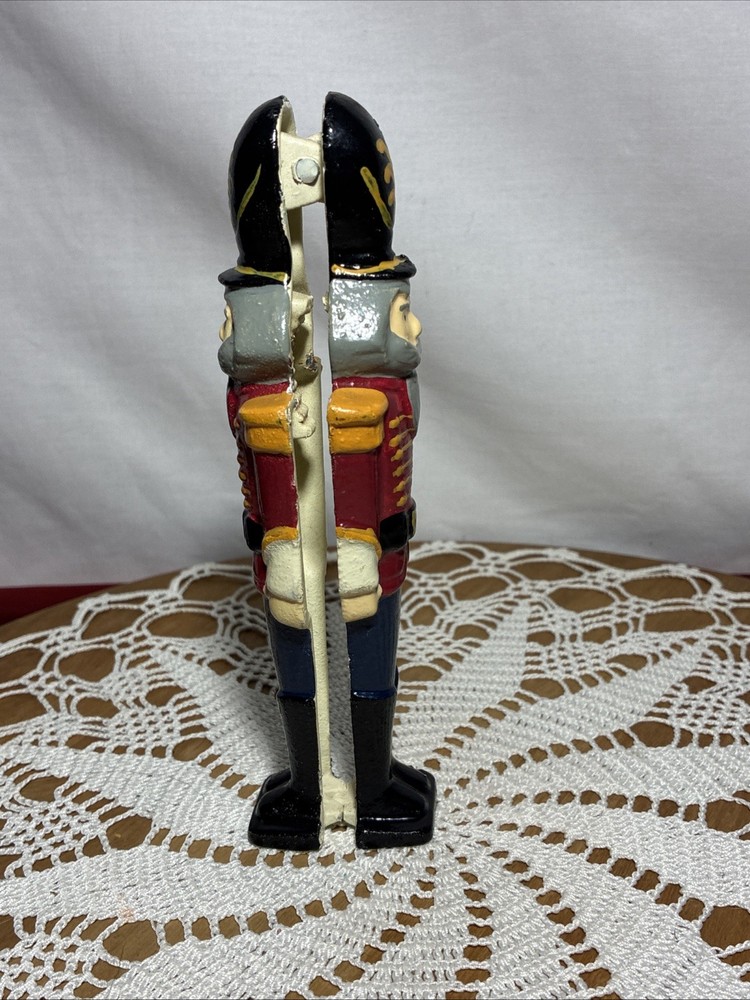 Vintage Nutcracker Toy soldier Cast Iron