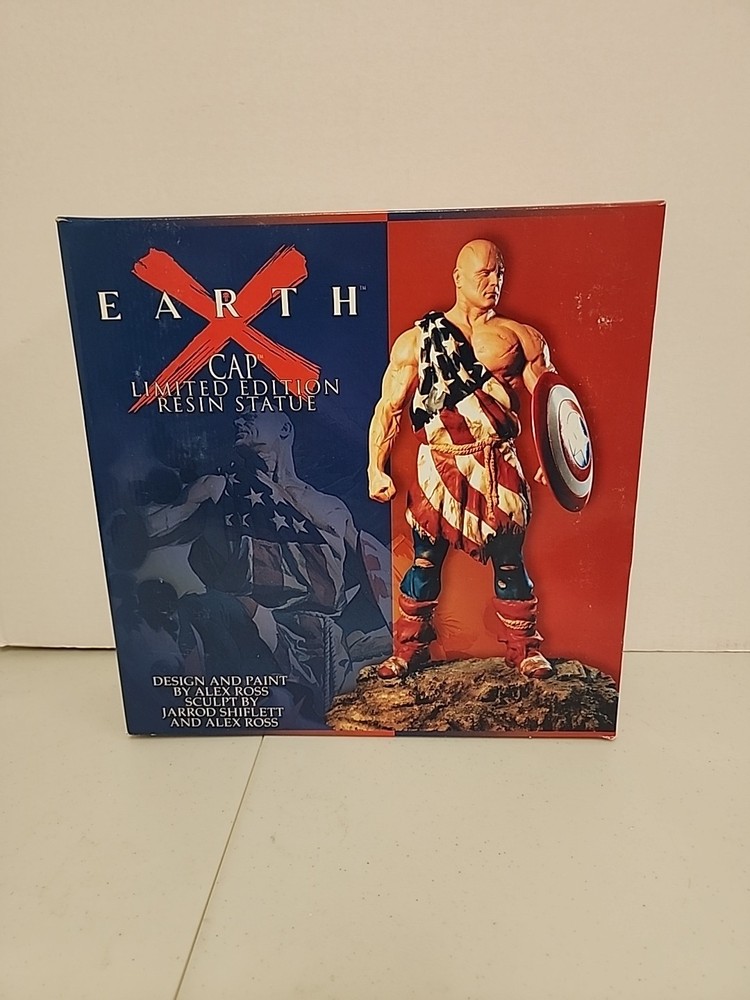 Dynamic Forces Earth X Cap Resin Statue Alex Ross New