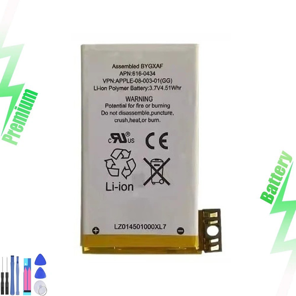 NEW Replacement Battery for Apple iPhone 3GS+Tools